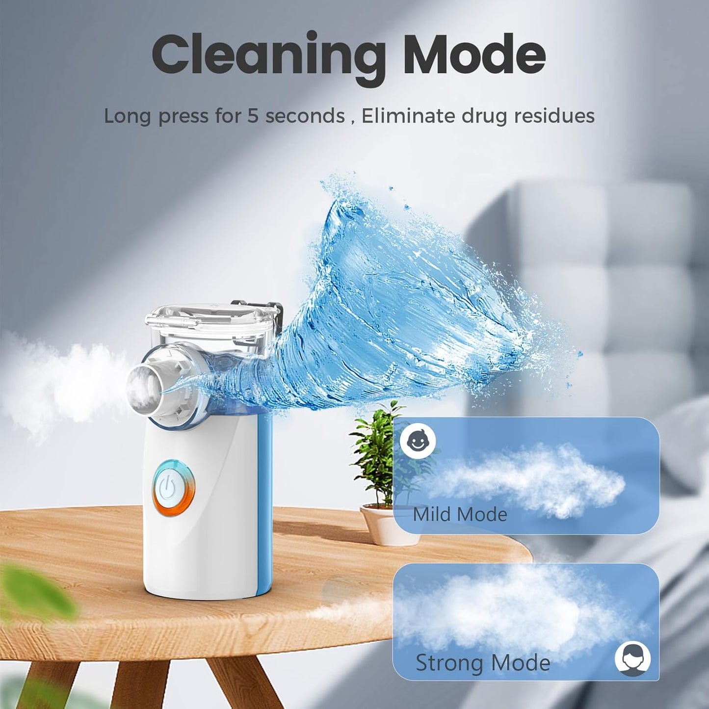 Mini Rechargable Nebulizer For Kids & Adults