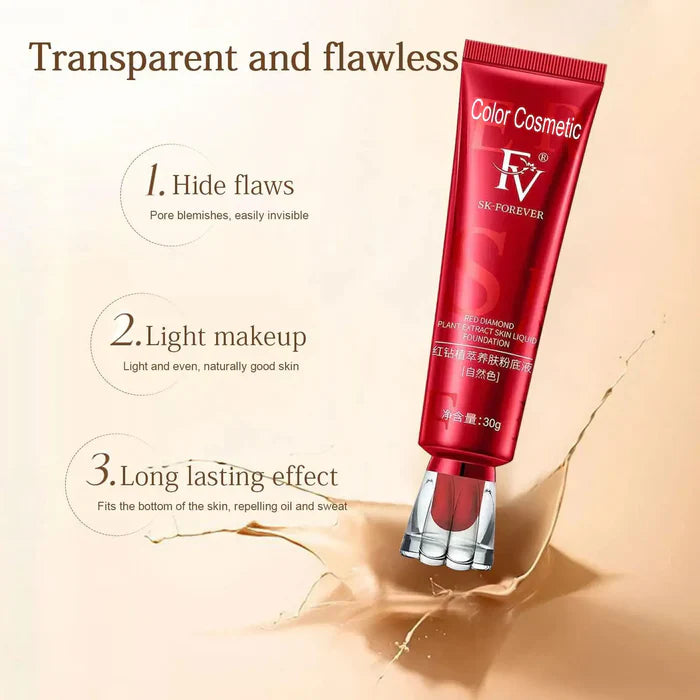 Flawless Base Makeup Combo Foundation (3pcs Set)