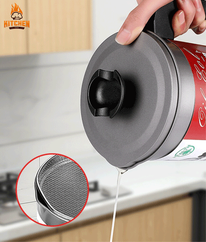 Multifunction Frying Pot With Strainer Oil Storage
