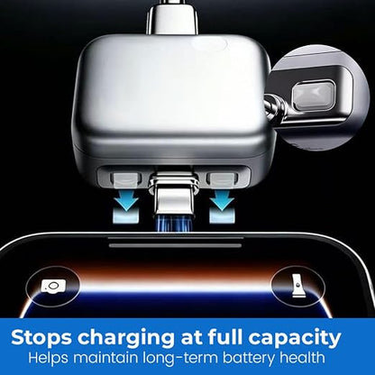 PopGuard 140W Automatic Charging Disconnector | Smart Auto Power Cut-Off Battery Guardian | Fast Charging Protector