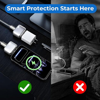 PopGuard 140W Automatic Charging Disconnector | Smart Auto Power Cut-Off Battery Guardian | Fast Charging Protector