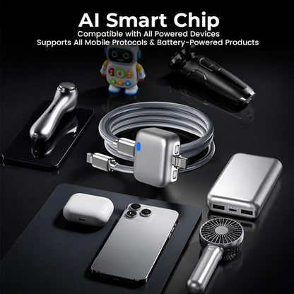 PopGuard 140W Automatic Charging Disconnector | Smart Auto Power Cut-Off Battery Guardian | Fast Charging Protector