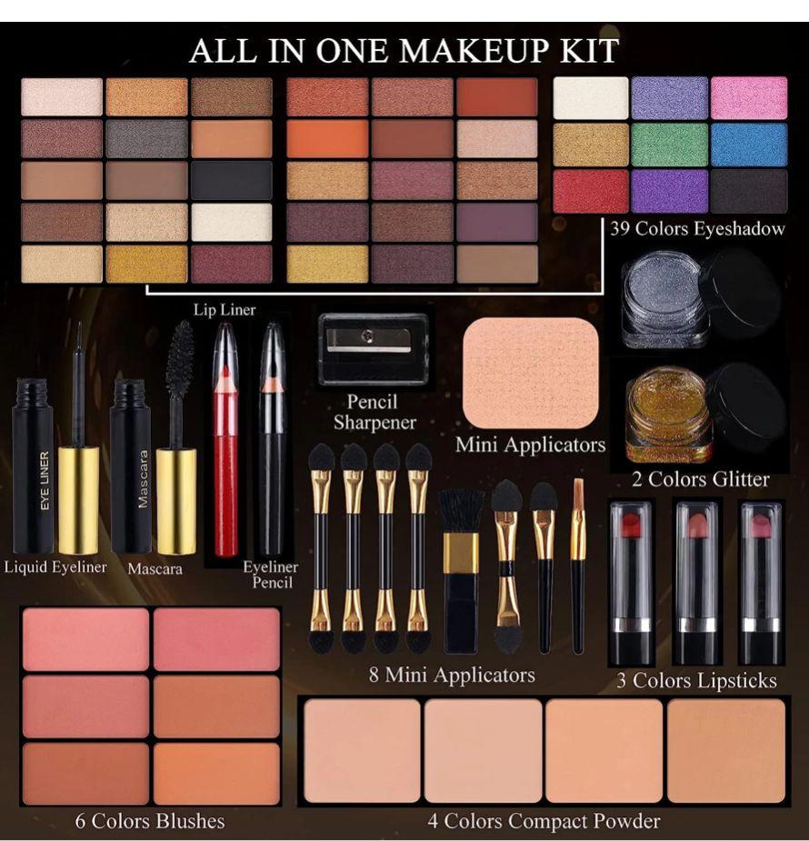 Miss Rose All In One Vanity New Makeup Kit