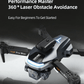 P23 Pro Intelligent Obstacle Avoiding Drone - Foldable Drone 2.4GHz Camera